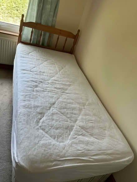 Photo of free Single bed and mattress (Loose) #3