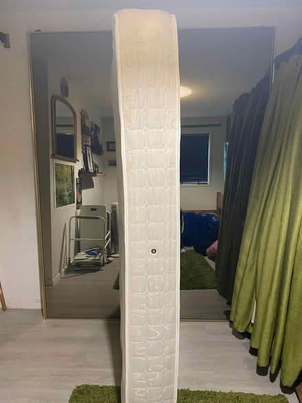Photo of free Single mattress (old harlow CM17) #3