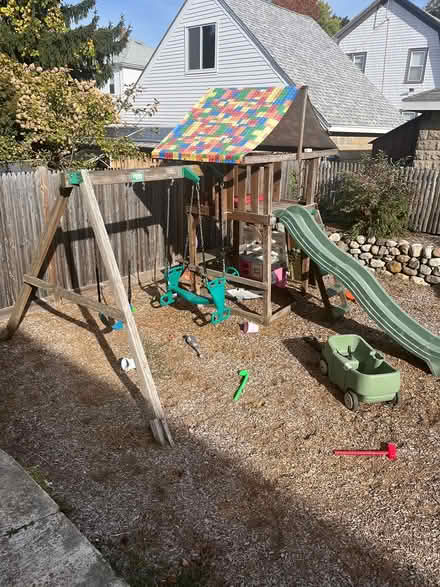 Photo of free Kids playground set (Medford by tufts) #2