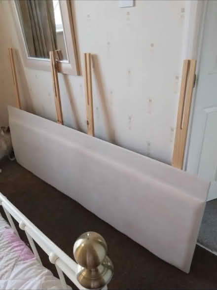 Photo of free Large cream headboard super king (S605pa) #1