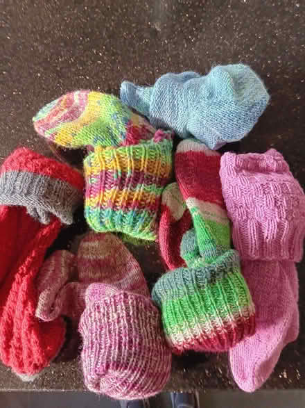Photo of free kids hand nitted socks (Bournville B30) #1