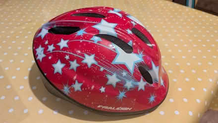 Photo of free Raleigh kids cycle helmet 48-54cm - never crashed (Grenoside S35) #1