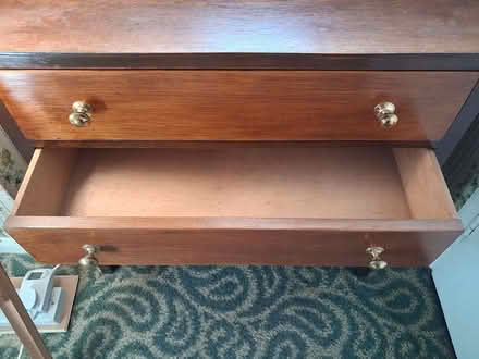 Photo of free Antique oak chest of drawers (St John's Road, Woking) #3