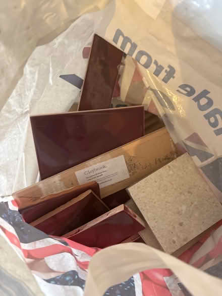 Photo of free Grout, adhesive and tile samples (Lee SE12) #3