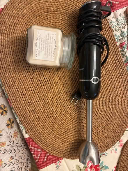 Photo of free Immersion blender & candle (Near Friendship Heights metro) #1