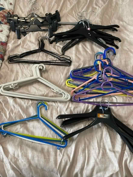 Photo of free Assorted coat hangers (Ashton OL6) #1