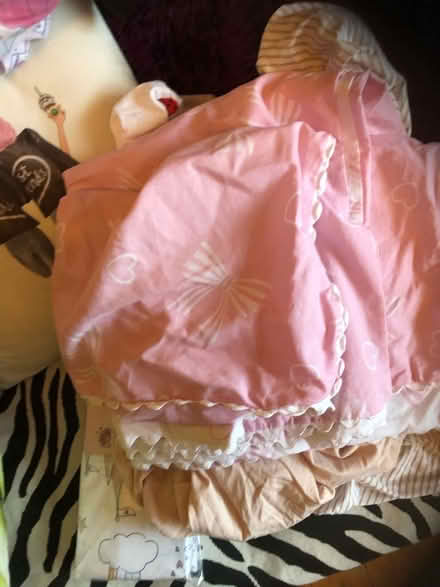 Photo of free Fitted cot sheets etc (Gracemount EH17) #3