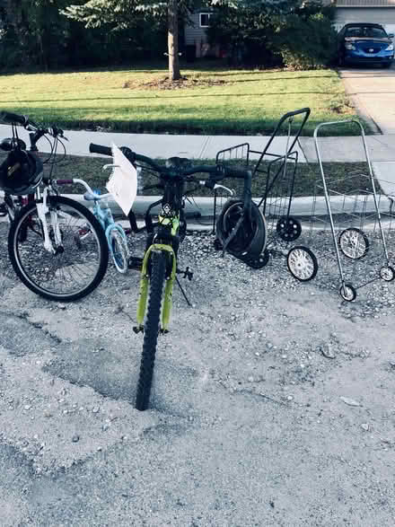 Photo of free 2 bikes, helmets, wagons (Nassau County) #1