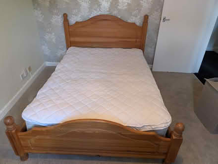 Photo of free Double Bed & Mattress (Steeple Aston, OX25) #3