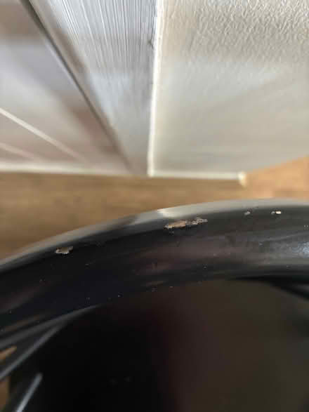 Photo of free black lacquered dining chairs (Compstall SK6) #3