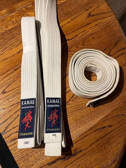 Photo of free Karate belts (UB6 North Greenford) #1