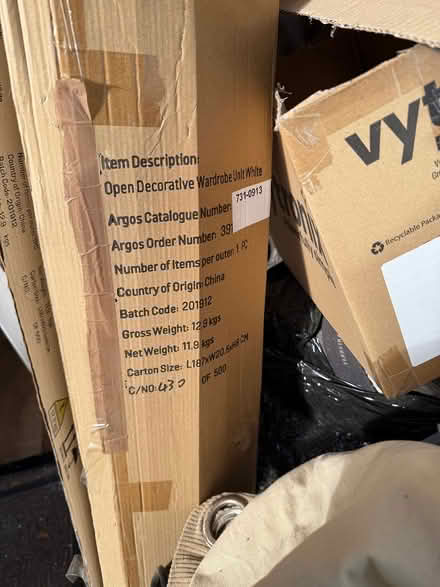 Photo of free Open decorative wardrobe unit (Near Saint Luke’s EC1V) #1