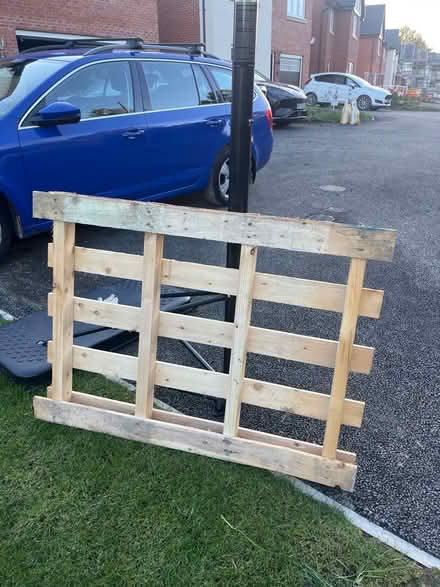 Photo of free Wooden pallet (New Brighton CH7) #1