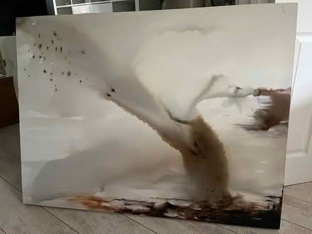 Photo of free Two large abstract paintings (Ifield Crawley RH11) #2