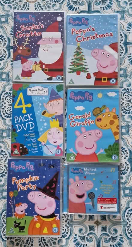 Photo of free Peppa pig dvd bundle (De217ra spondon) #1