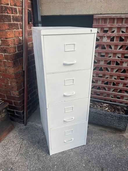 Photo of free 4 Drawer Metal Filing Cabinet (Wath upon Dearne S63) #1