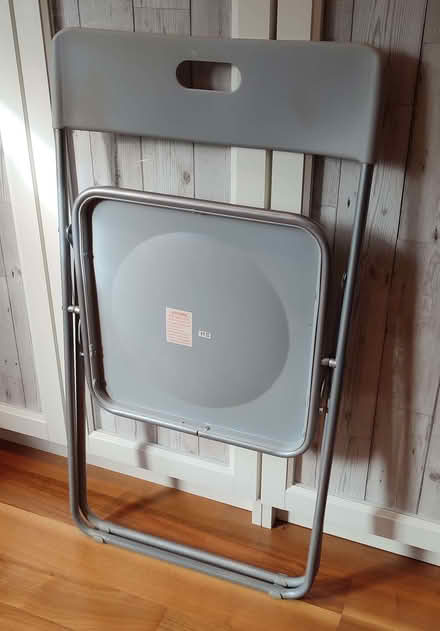 Photo of free Grey Folding Chair (Tolworth KT6) #3