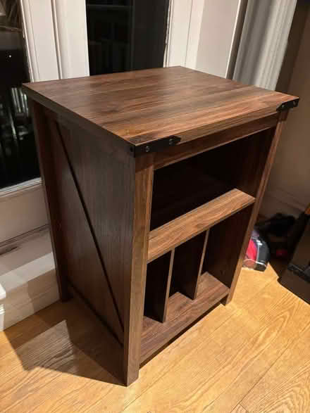 Photo of free Small wood cabinet - 20 inchW by 16 inch D (Richmond TW1) #1