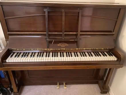 Photo of free Old upright piano (Gamston NG2) #2