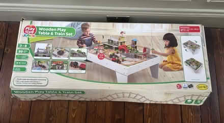 Photo of free Children’s train set with table (Huddersfield HD2) #1