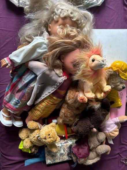Photo of free Dolls and clothes and other toys (Walkley S6) #1