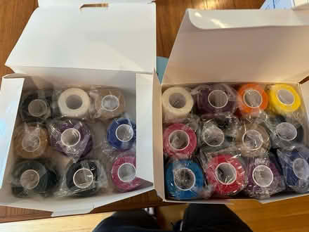 Photo of free Self adhesive Medical wrap (belmont/watertown line) #1