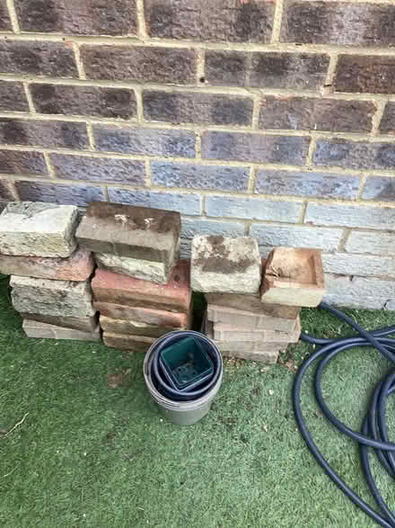 Photo of free 18 bricks and some pots (Woodley RG5) #1