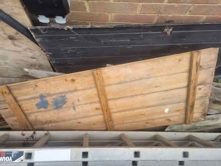 Photo of free 2 old shed doors (Westdene, Brighton BN1) #1