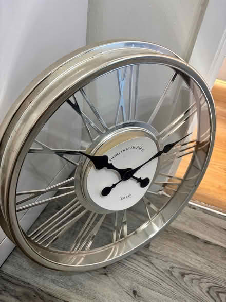 Photo of free Wall clock - rose gold (Adeyfield HP2) #2