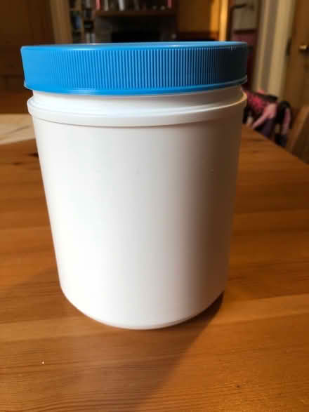 Photo of free Plastic tub with screw top (Chatham ME4) #1