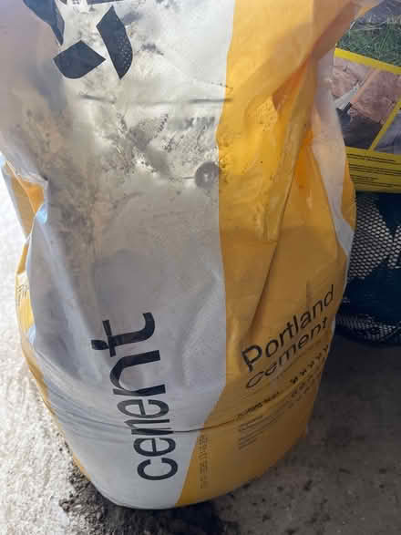 Photo of free 2 full bags of cement mix (New Brighton CH7) #1
