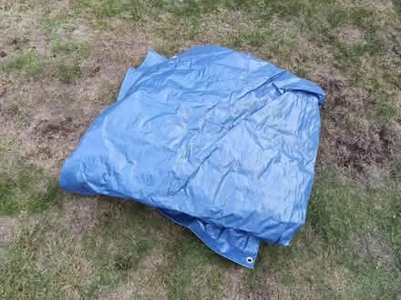 Photo of free Blue waterproof groundsheet (Waterlooville PO8) #1