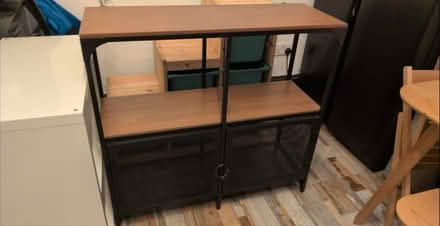 Photo of free IKEA fjallbo unit and two shelves (Ec1r 3ap) #1