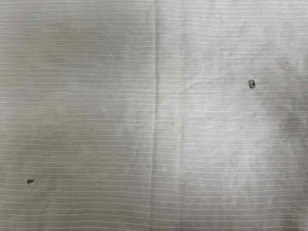 Photo of free Shaggy white cotton mat, 2’ x 3’ (Valencia Avenue, Sunnyvale) #4