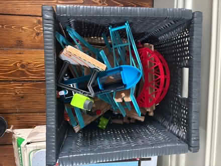 Photo of free Children’s train set with table (Huddersfield HD2) #2