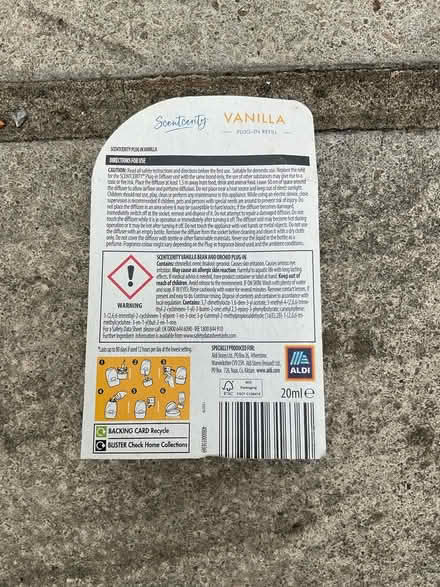 Photo of free Vanilla Plug in refil (RG30 Tilehurst) #2