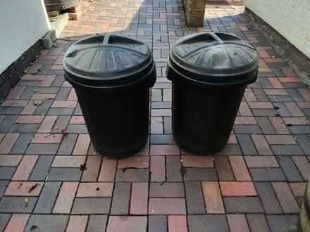 Photo of free Two plastic dust bins (Rhydycroesau SY10) #1