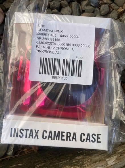 Photo of free Instax camera case bright pink (Foothill Boulevard Cupertino) #1