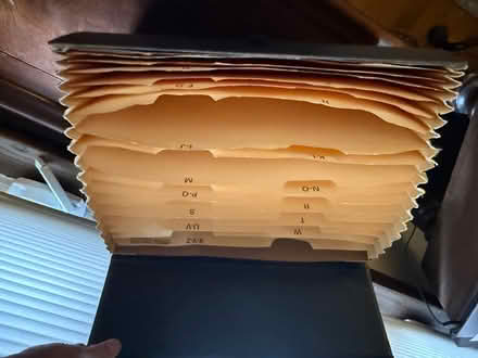 Photo of free Paper file organizer (Pape/Cosburn) #3