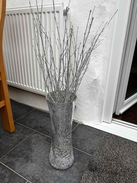 Photo of free Glass vase (St Day. Crofthandy) #1