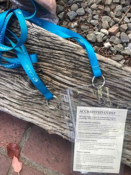 Photo of free 2 lanyards with plastic case cases (Foothill Boulevard Cupertino) #1