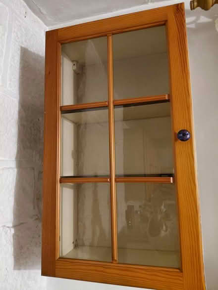Photo of free Glass fronted wall cabinets (HX7) #2
