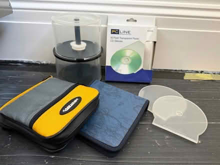Photo of free CD/DVD portable storage & DVD-Rs (Womersley Rd N8) #1