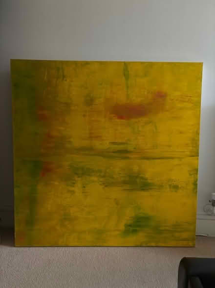 Photo of free Large Abstract Canvas Painting (100 × 100 cm) (Canning Town E16) #1