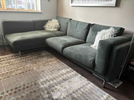 Photo of free L shaped sofa (Harlesden, NW10) #1