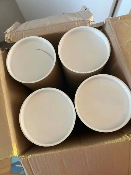 Photo of free 4x sturdy cardboard tubes + box (Angel N1) #2