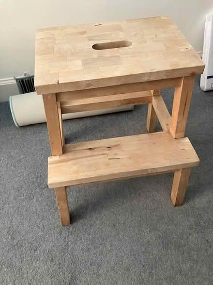Photo of free Ikea wooden step stool - needs TLC (Craigleith EH4) #1