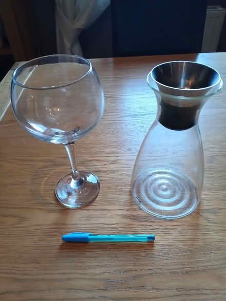 Photo of free Caraff and over sized glass (Parkhead EH11) #1