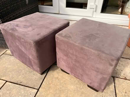 Photo of free Couple of poufs (TW16 Sunbury) #1
