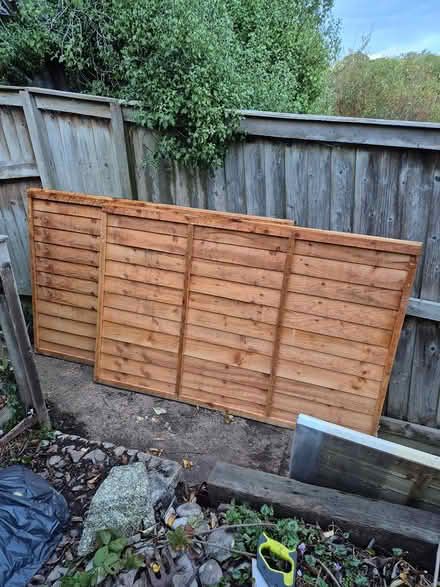 Photo of free Two 6'x4' Garden fences (Exeter) #1
